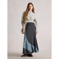 White Stuff Sara Maxi Skirt - Blue