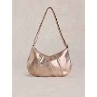 White Stuff Lucy Leather Bag - Gold