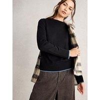 White Stuff Katie Jumper - Black