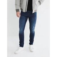 River Island Comet Skinny Fit Jeans - Dark Wash
