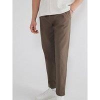 River Island Pull On Trousers - Brown