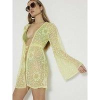 River Island Sequin Mini Kimono