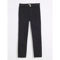 River Island Girls Denim Skinny Jeans - Black