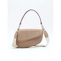 River Island Ri Monogram Shoulder Bag