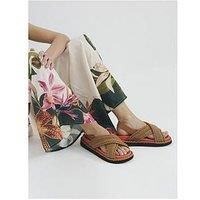 River Island Cross Strap Chunky Sandals