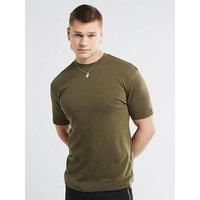 River Island Essentials Slim Fit T-Shirt - Green