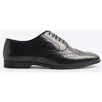River Island Leather Wide Fit Oxford Brogues