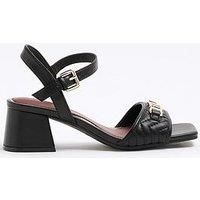 River Island Snaffle Block Heel Sandals