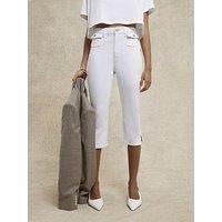 River Island Denim Skinny Capri Trousers