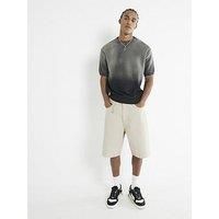 River Island Skater Shorts - Natural