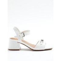 River Island Snaffle Block Heel Sandals
