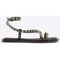 River Island Eyelet Strappy Sandals