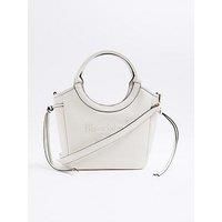 River Island Rounded Handle Tote Bag
