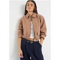 River Island Harrington Jacket - Brown