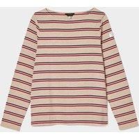 Women's Harbour Boat Neck Breton Top, Multi Coloured