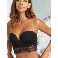 Lipsy Lace Long Line Multiway Bra - Black