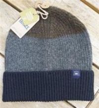 New FAT FACE Grey Khaki Green Navy Cuff BEANIE Hat UNISEX Tags