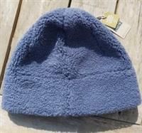 L/XL FAT FACE Blue Fleece Lined Chunky Warm BEANIE Hat Tags UNIEX Adult