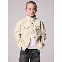 Smallsaints Boys Shacket Set - Beige