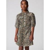 Smallsaints Girls Jackie Leopard Dress - Multi