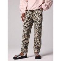 Smallsaints Girls Leopard Trousers - Multi