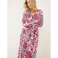 Fatface Scheana Floral Midi Dress - White