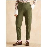 Women's Cargo Trousers Khaki, Green