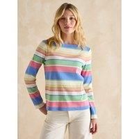 Women's Harbour Boat Neck Breton Top, Multi Coloured