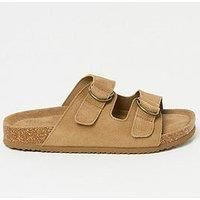 Fatface Mylor Suede Sandal - Tan