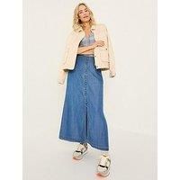 Fatface Arabella Midi Skirt - Blue
