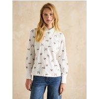 Women's Joules X Eleanor Tomlinson Jersey Shirt, Multi Coloured