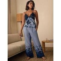 B By Ted Baker Floral Cami Pyjamas - Blue