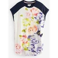 B By Ted Baker Floral Sleep T-Shirt - Navy