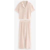 B By Ted Baker Button Through Knitted Pyjamas - Cream