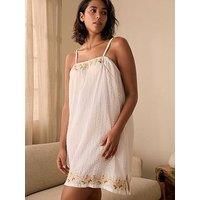 B By Ted Baker Floral Slip - White