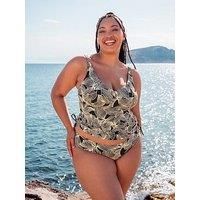 Curvy Kate Ripple Reef Tankini Top Non Wired Multiway Womens Swimwear CS038408
