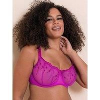 Curvy Kate Balcony Balconette Bra Stardust Underwired Womens Ladies Underwear Lingerie Vivid Violet Size 36G