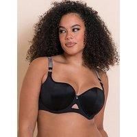 Curvy Kate Boost Diamante Padded Balcony Bra Black