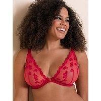 Curvy Kate Pucker Up Plunge Bra Non Padded Underwired Sheer Bras Lingerie