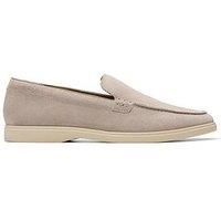 Clarks Men/'s Torford Easy Moccasin, Grey Suede, 9 UK