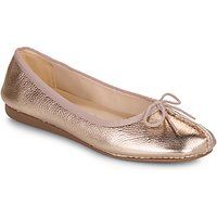 Clarks Women/'s Freckle Ice Ballet Flats, Copper Metallic, 3.5 UK