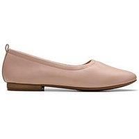 Clarks Women/'s Fawna Soft Ballet Flat, Light Pink Lea, 3 UK