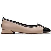 Clarks Womens Shoes Ubree15 Poppy Slip On Casual Ballet Leather