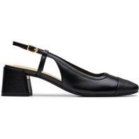 Nyta 45 Sling Black Combination Leather Pumps