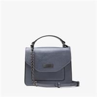 Clarks Womens Gemmate Top Pewter Synthetic Cross Body Bag,Clutch Bag Synthetic