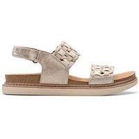 Ladies Clarks Woven Sandals Arwell Glide