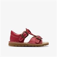 Clarks Playsunreef Girls Toddler in Red