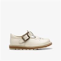 Clarks white joyful skip Girls Toddler shoes