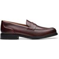 Clarks Craft Arlo Lo Leather Loafers - Brown