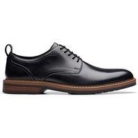 Clarks Men/'s Aldwin Lace, Black Leather, 11 UK